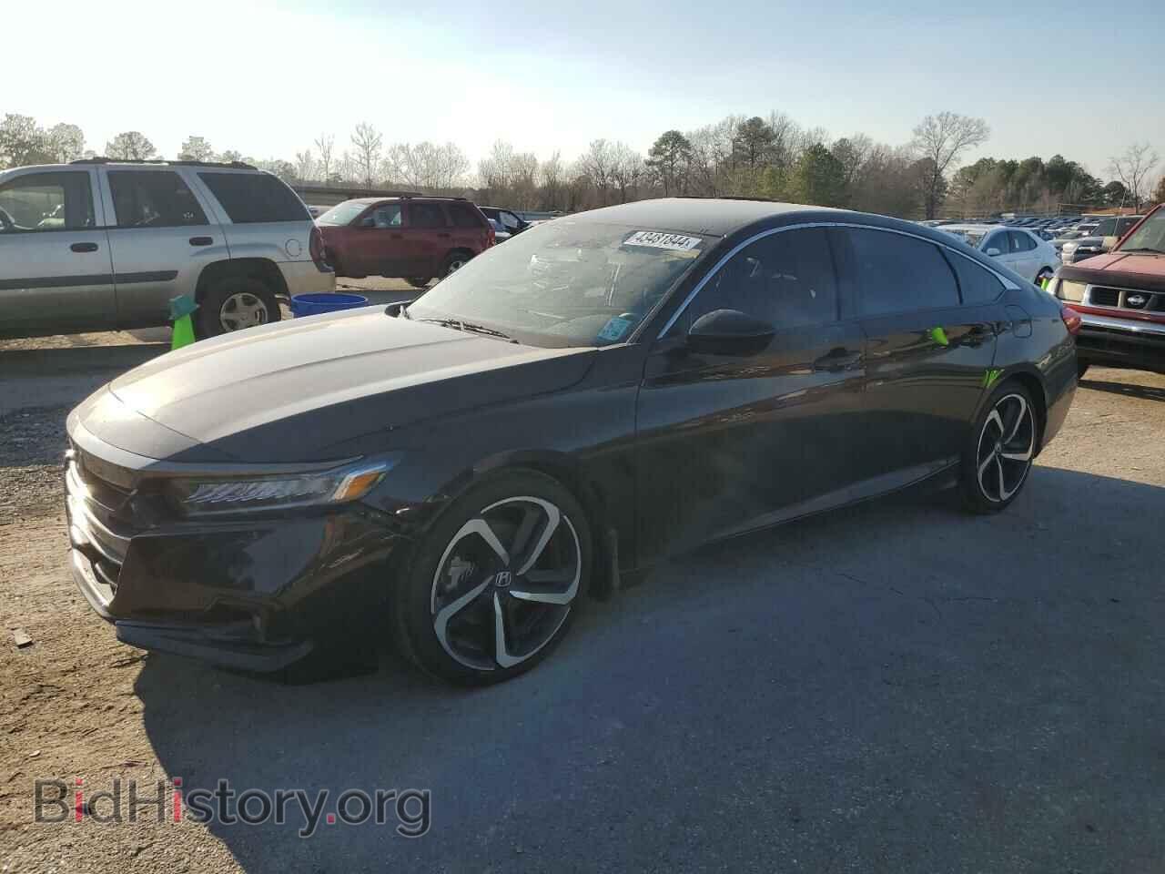 Photo 1HGCV1F34MA089949 - HONDA ACCORD 2021