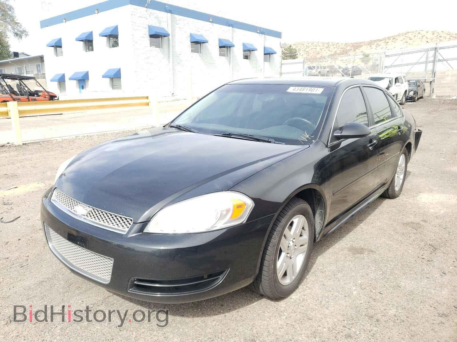 2014 CHEVROLET IMPALA - VIN: 2G1WB5E33E1168322 - Фото 2