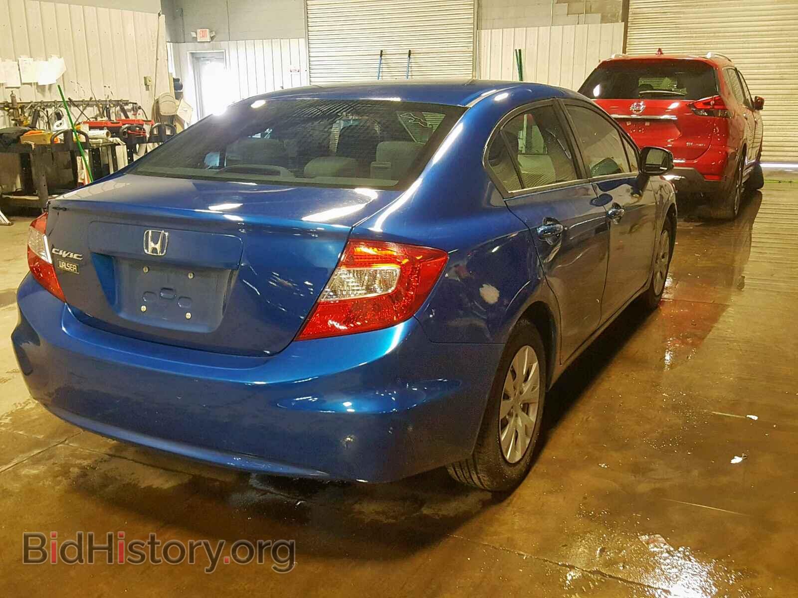 2012 HONDA CIVIC LX - VIN: 19XFB2F58CE005199 - Фото 4