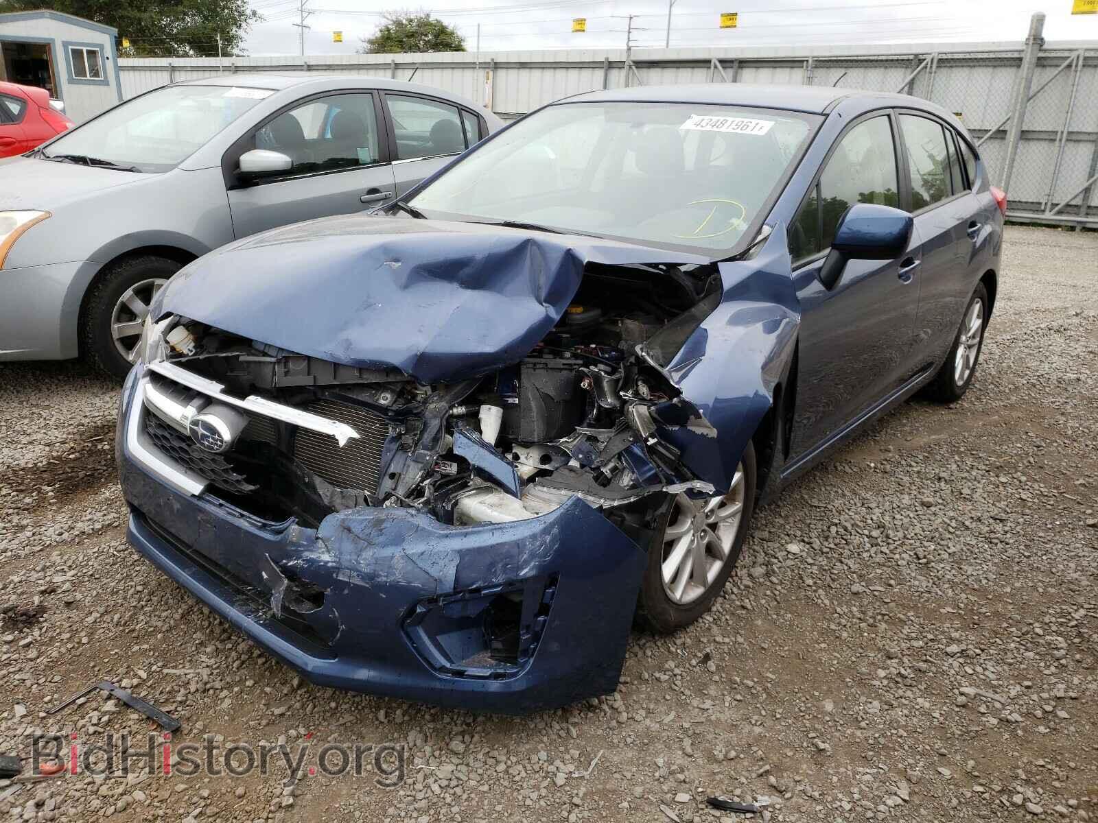 2013 SUBARU IMPREZA - VIN: JF1GPAC68D2895172 - Фото 2