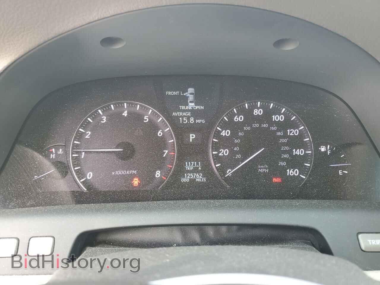 2008 LEXUS LS460 - VIN: JTHBL46F185060479 - Фото 9