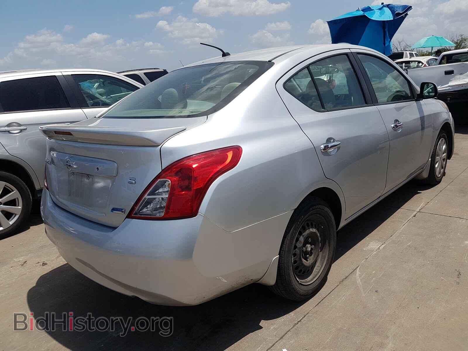 2013 NISSAN VERSA - VIN: 3N1CN7AP8DL882985 - Фото 4