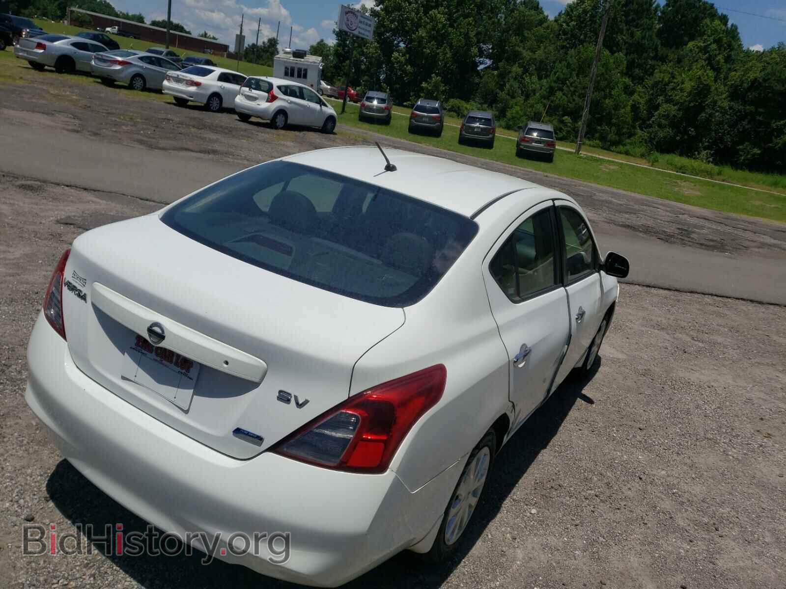 2012 NISSAN VERSA - VIN: 3N1CN7AP8CL878580 - Фото 4