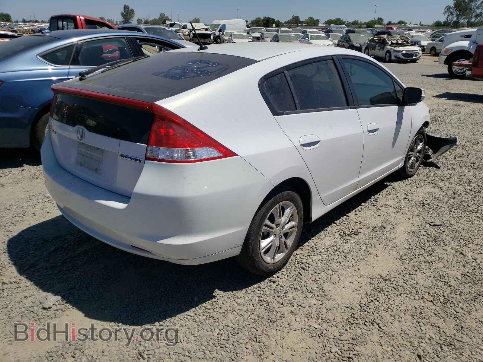 2010 HONDA INSIGHT - VIN: JHMZE2H76AS034471 - Фото 4