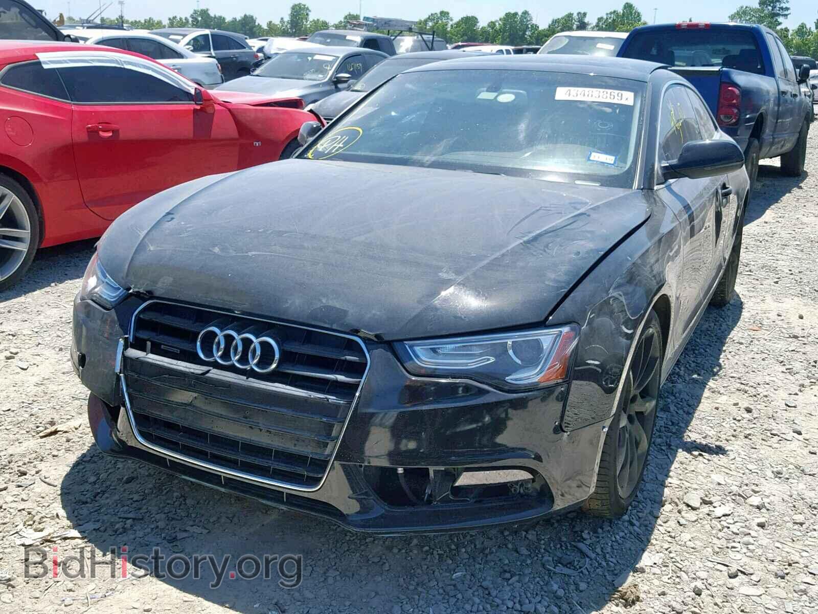 2014 AUDI A5 PREMIUM - VIN: WAULFAFR9EA056539 - Photo 2