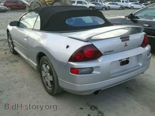 2001 MITSUBISHI ECLIPSE - VIN: 4A3AE85H01E054032 - Photo 3