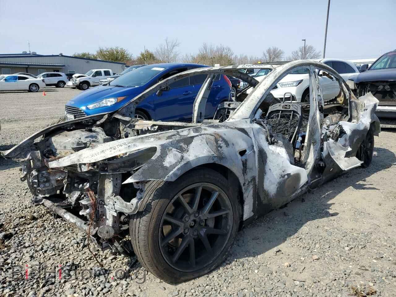 Photo 5YJ3E1EB3NF221843 - TESLA MODEL 3 2022