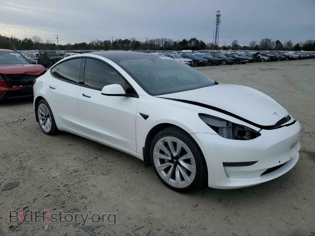 2021 TESLA MODEL 3 - VIN: 5YJ3E1EA1MF849244 - Photo 4
