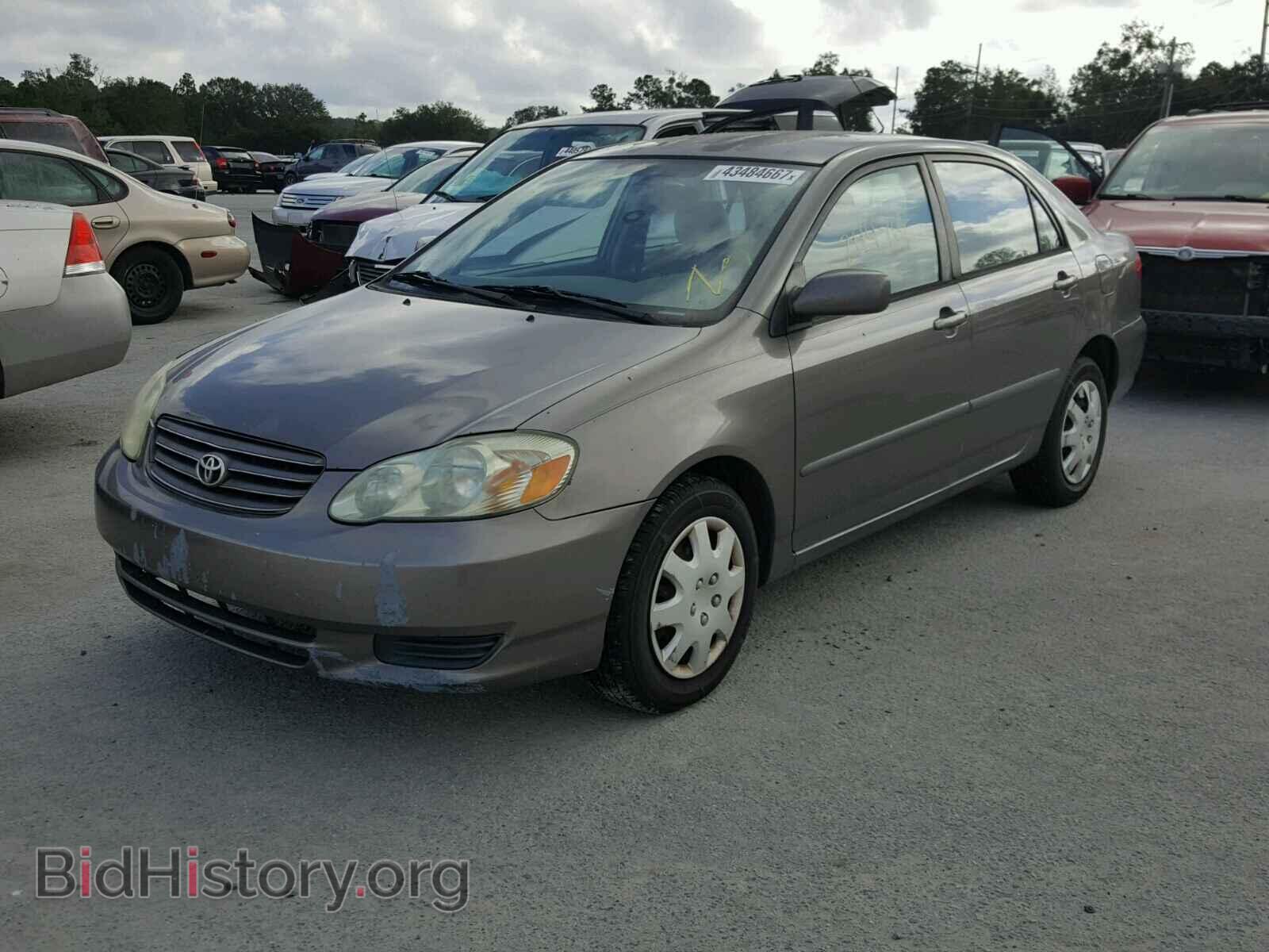 2003 TOYOTA COROLLA - VIN: 1NXBR32E33Z169656 - Фото 2