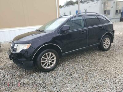 2009 Ford EDGE Edge SEL, черный — VIN 2FMDK48C19BA93183, Copart