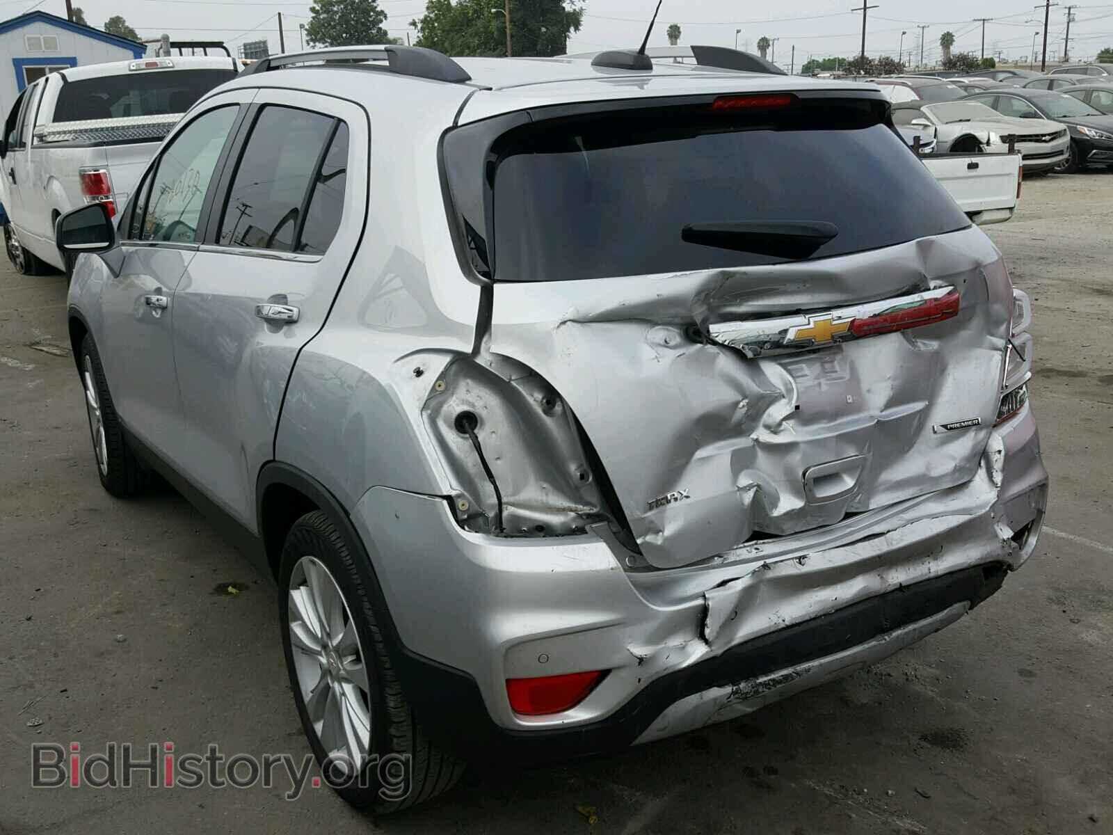 2017 CHEVROLET TRAX - VIN: 3GNCJMSB7HL222301 - Фото 3