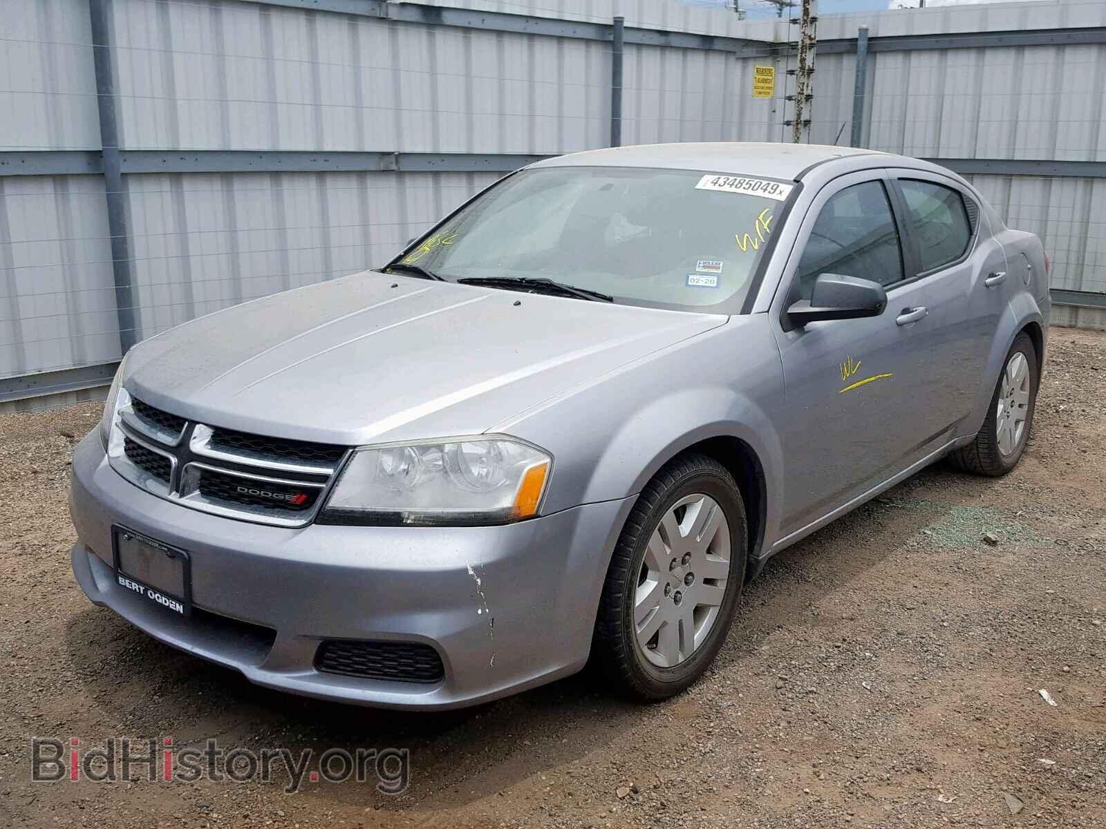 2014 DODGE AVENGER - VIN: 1C3CDZAB7EN202337 - Photo 2