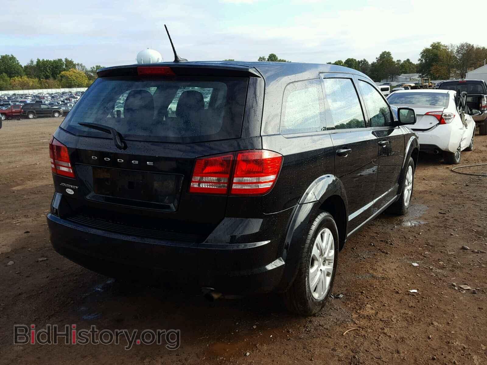 2014 DODGE JOURNEY - VIN: 3C4PDCAB1ET160290 - Фото 4
