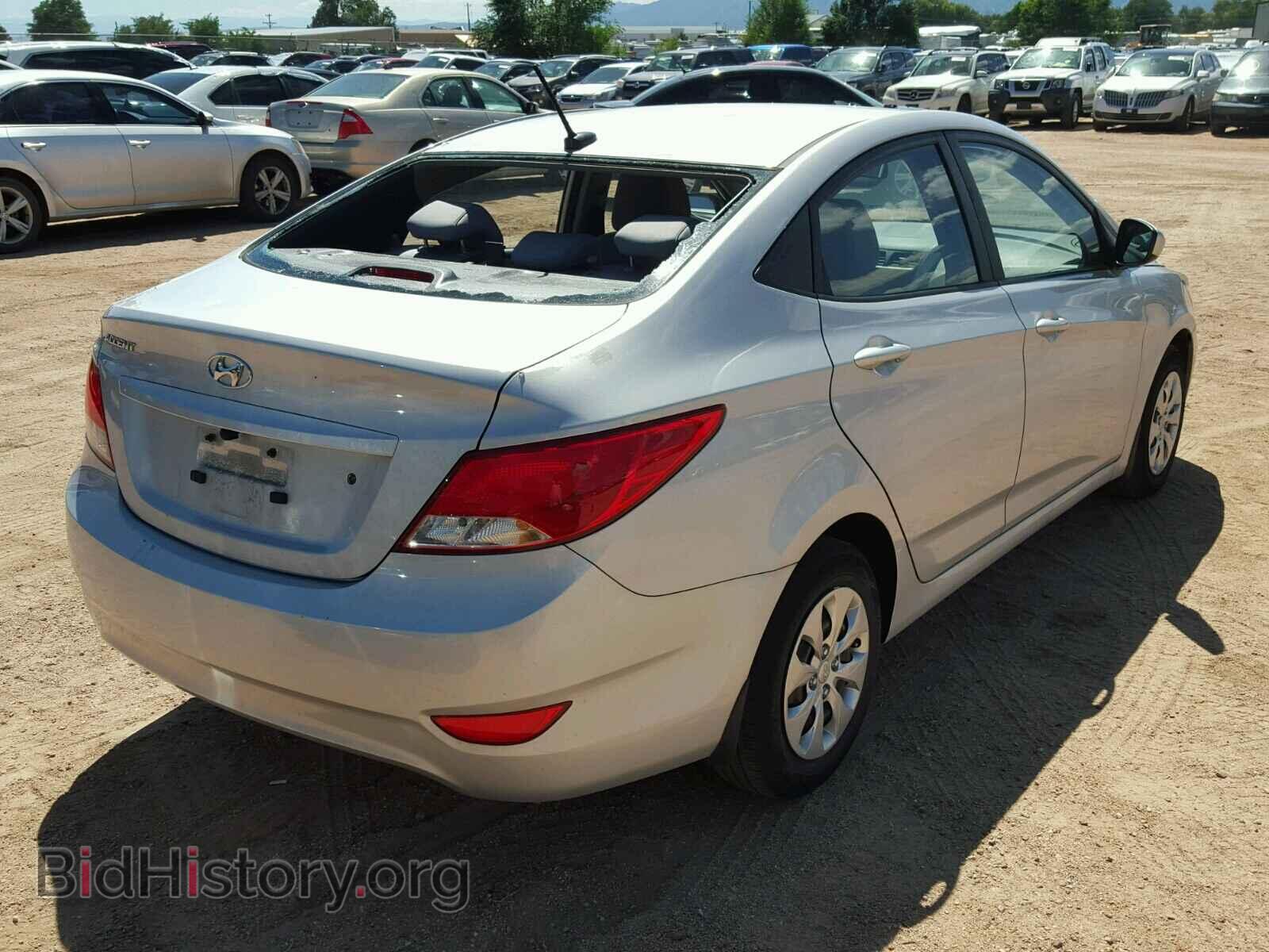 2016 HYUNDAI ACCENT - VIN: KMHCT4AE7GU134945 - Фото 4