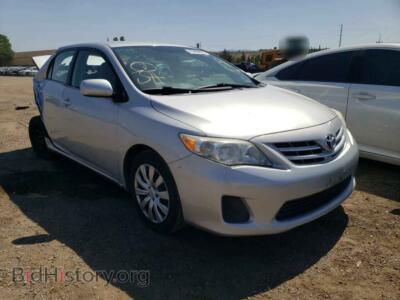 2013 Toyota COROLLA Corolla BA, серебристый — VIN 5YFBU4EE6DP147766, Copart