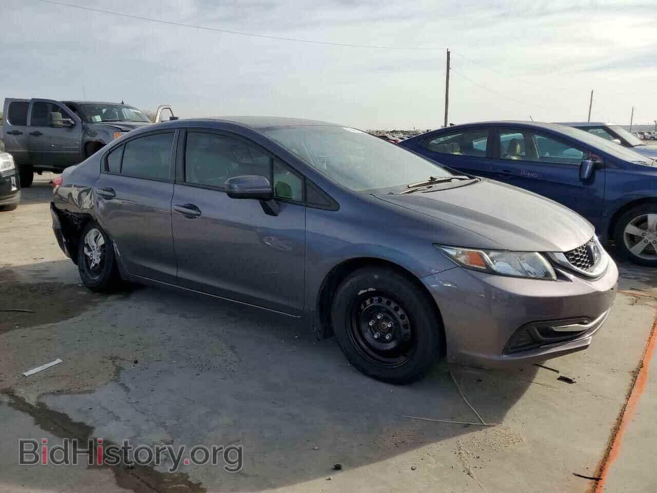2014 HONDA CIVIC - VIN: 19XFB2F54EE002058 - Фото 4