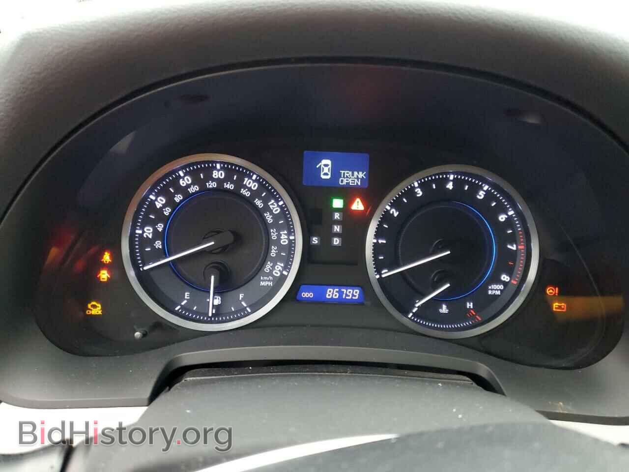 2012 LEXUS IS - VIN: JTHBF5C24C5180283 - Photo 9