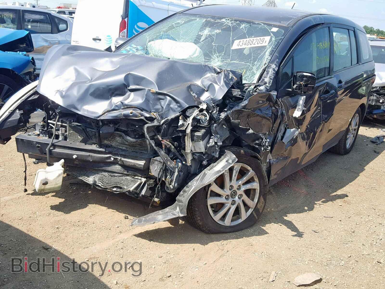 2013 MAZDA 5 - VIN: JM1CW2BL8D0158638 - Фото 2