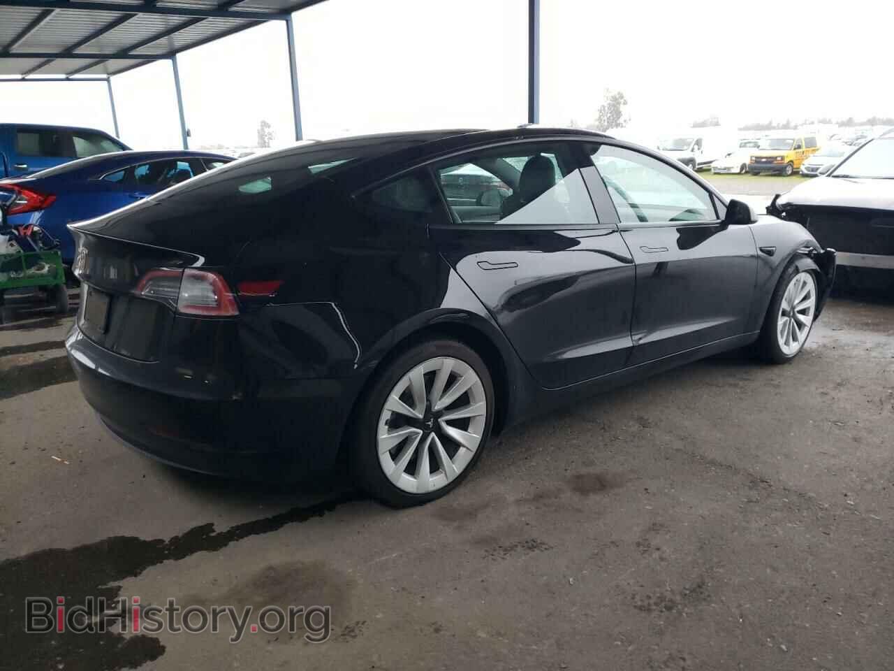 2022 TESLA MODEL 3 - VIN: 5YJ3E1EA9NF304202 - Фото 3