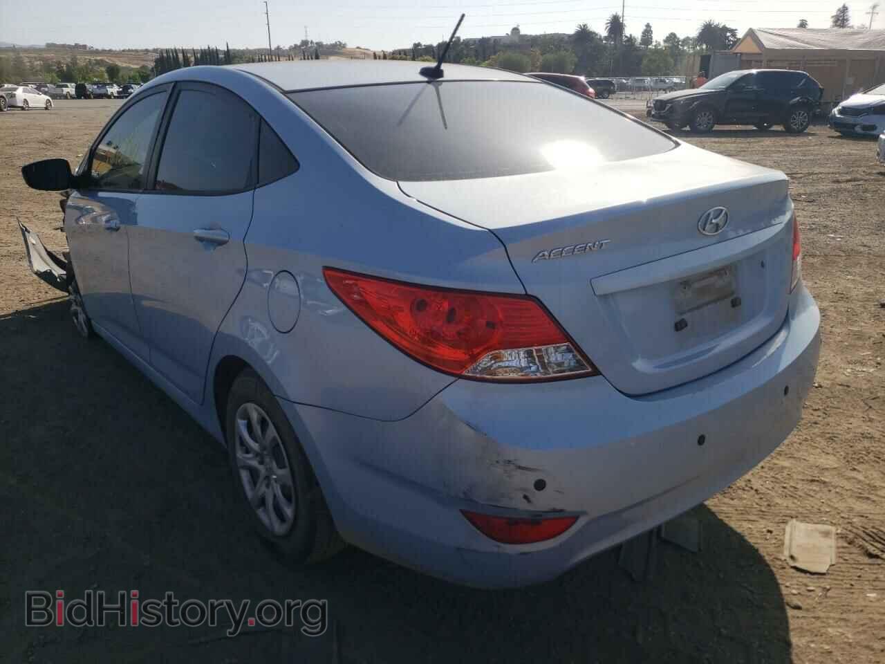 2013 HYUNDAI ACCENT - VIN: KMHCT4AE3DU448295 - Фото 3
