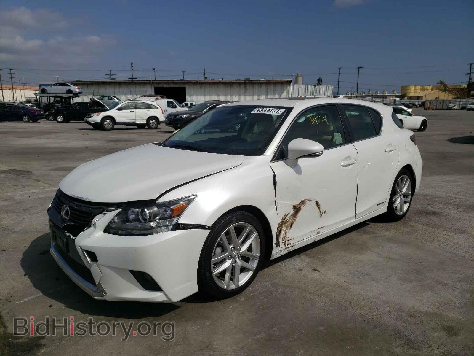 2017 LEXUS CT 200 - VIN: JTHKD5BH2H2292035 - Фото 2