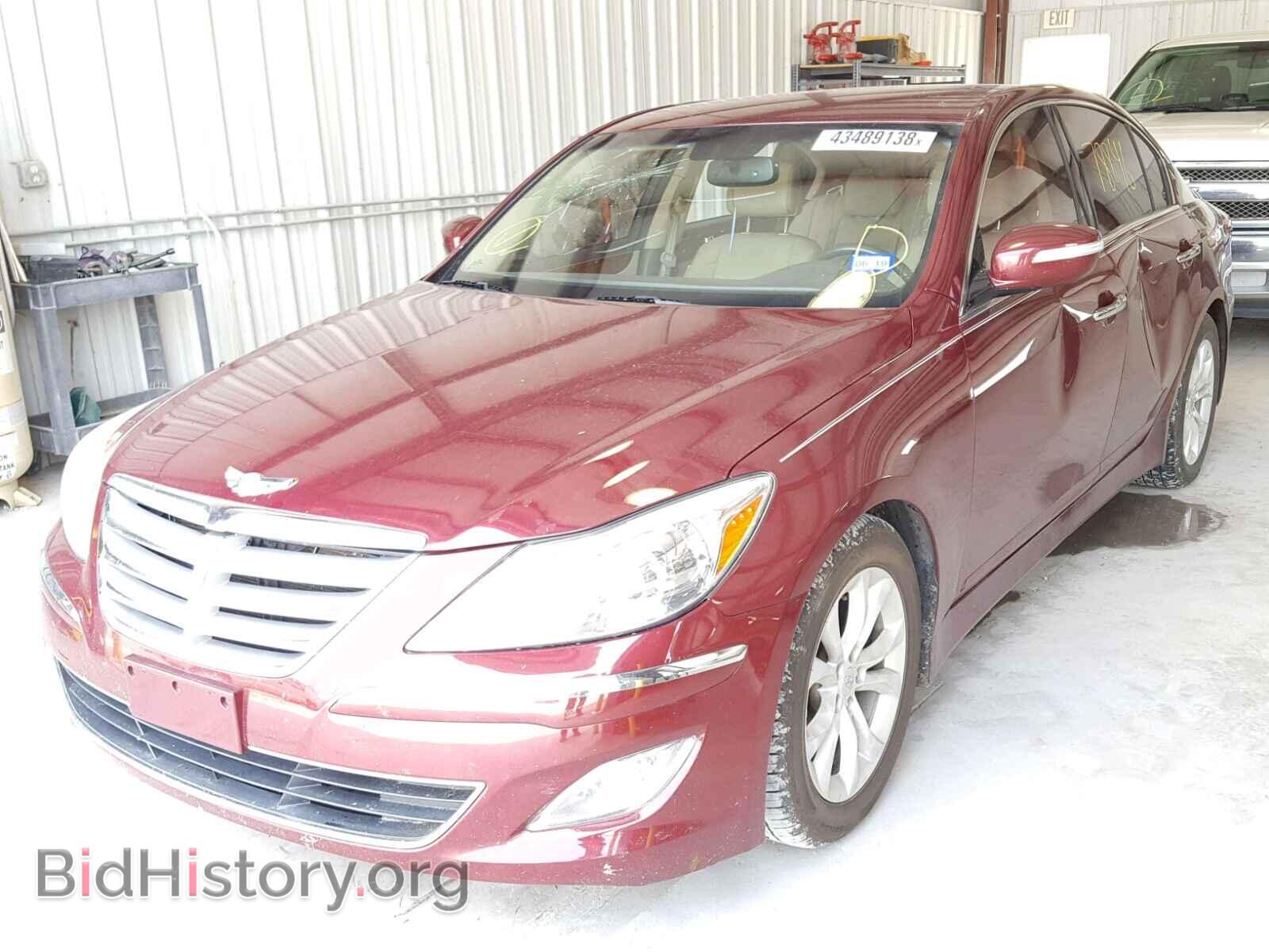 2013 HYUNDAI GENESIS - VIN: KMHGC4DD1DU209705 - Фото 2