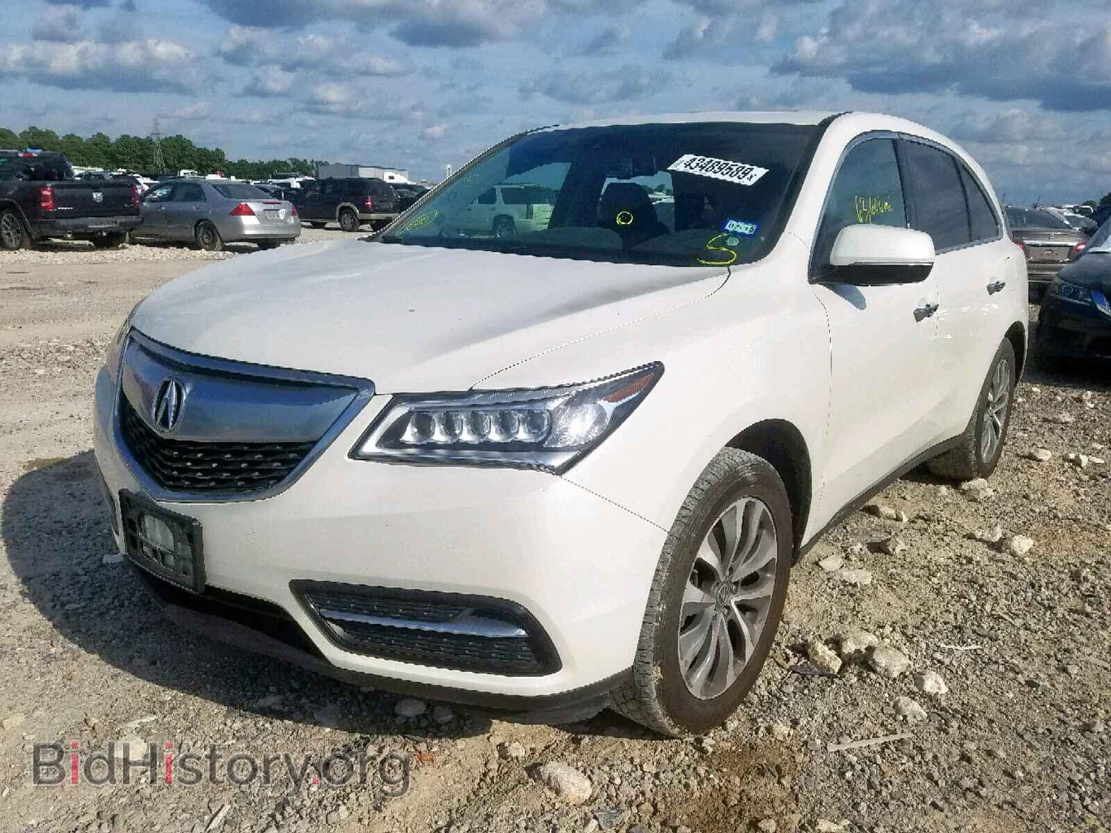 2015 ACURA MDX - VIN: 5FRYD4H45FB007704 - Фото 2