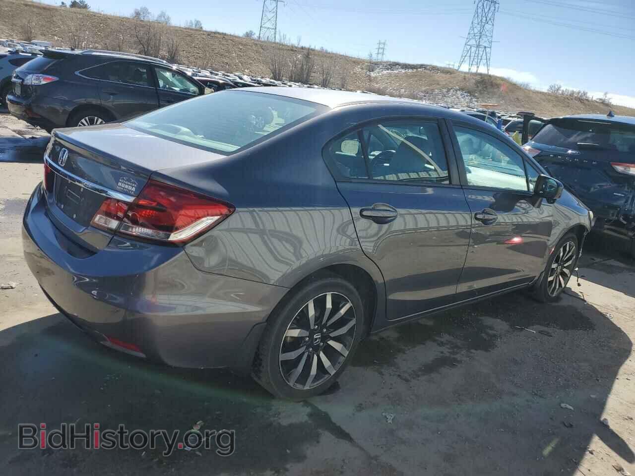 2015 HONDA CIVIC - VIN: 2HGFB2F91FH514239 - Фото 3