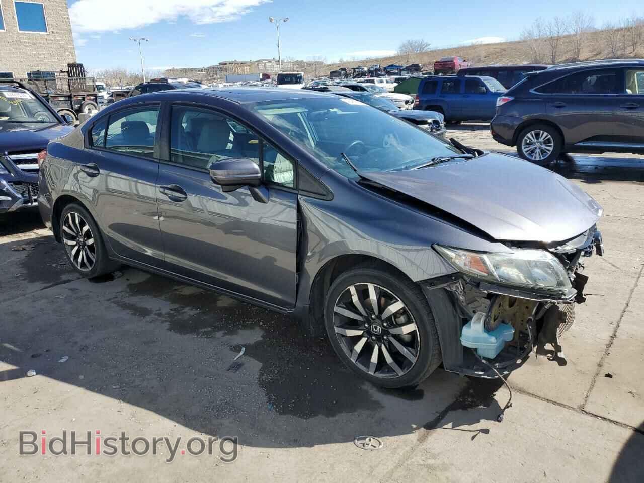 2015 HONDA CIVIC - VIN: 2HGFB2F91FH514239 - Фото 4
