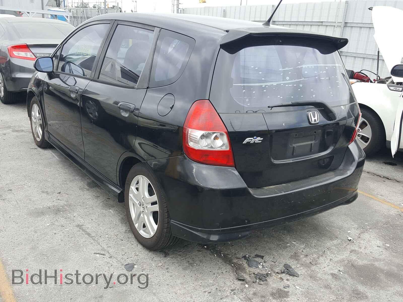 2007 HONDA FIT - VIN: JHMGD38657S040424 - Фото 3