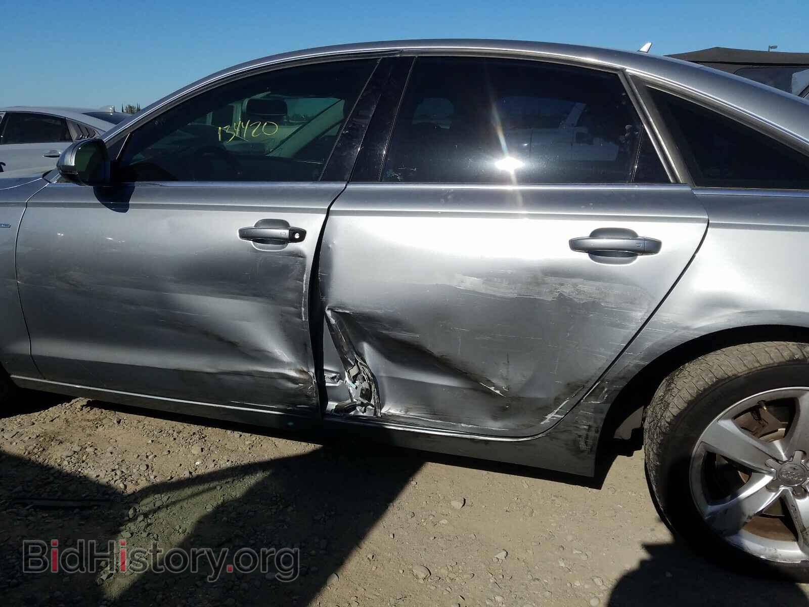 2012 AUDI A6 - VIN: WAUGGAFC4CN120776 - Фото 9