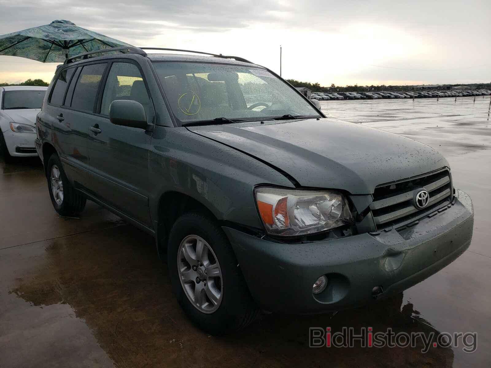 Фотография JTEGP21A360106069 - TOYOTA HIGHLANDER 2006