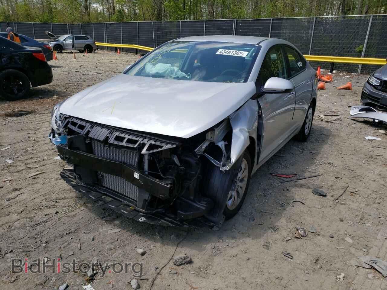 2021 HYUNDAI ACCENT - VIN: 3KPC24A66ME153478 - Фото 2