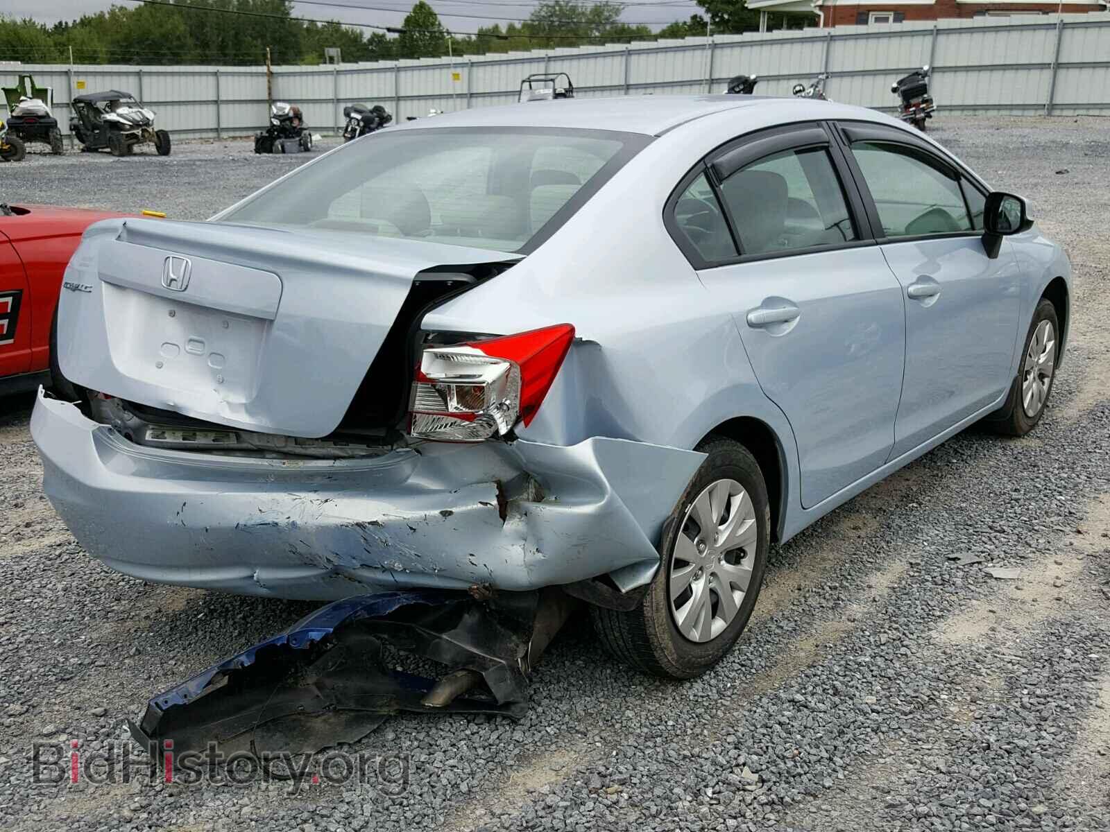 2012 HONDA CIVIC LX - VIN: 19XFB2F52CE330821 - Фото 4