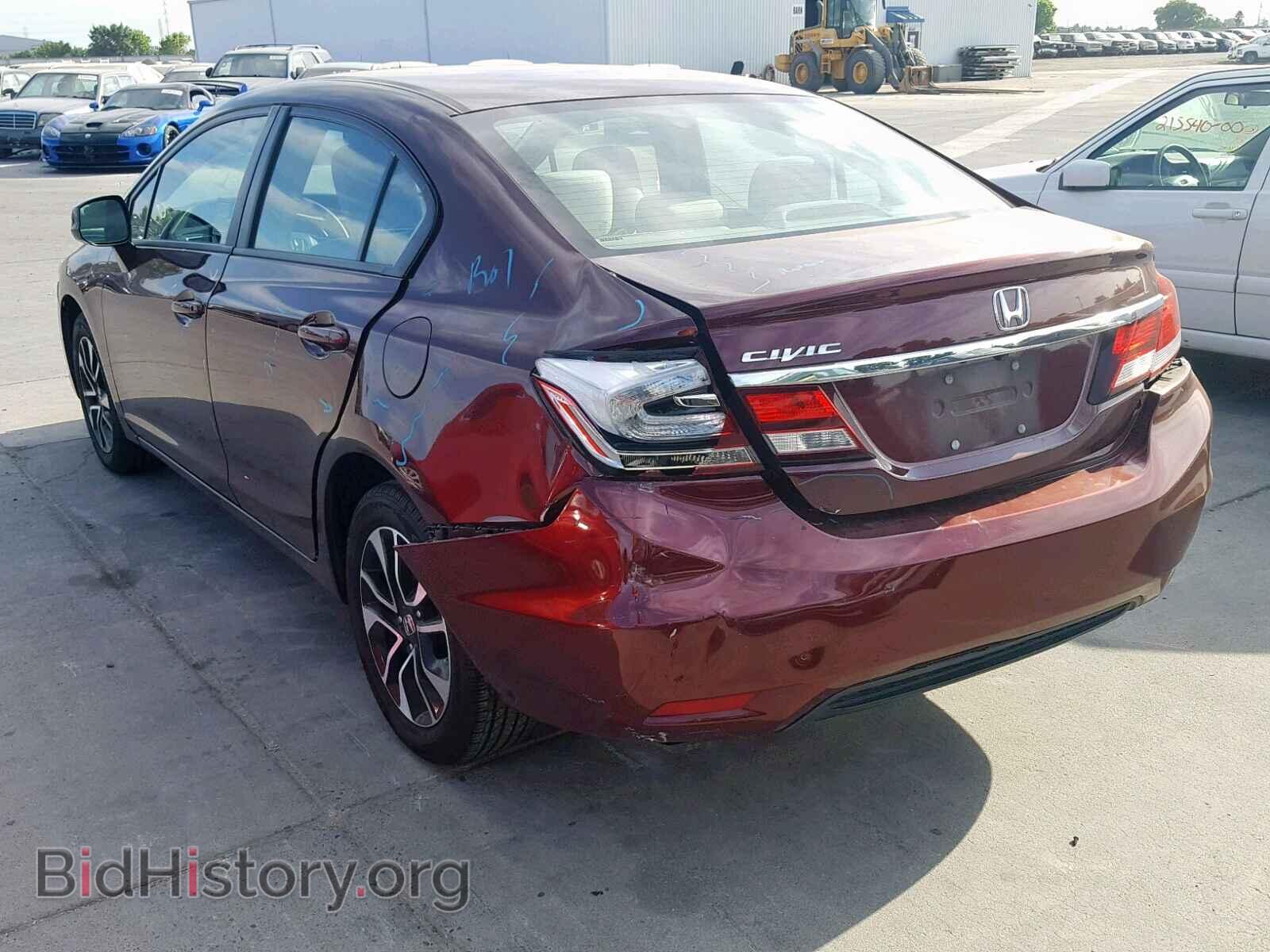 2013 HONDA CIVIC - VIN: 19XFB2F85DE207154 - Фото 3