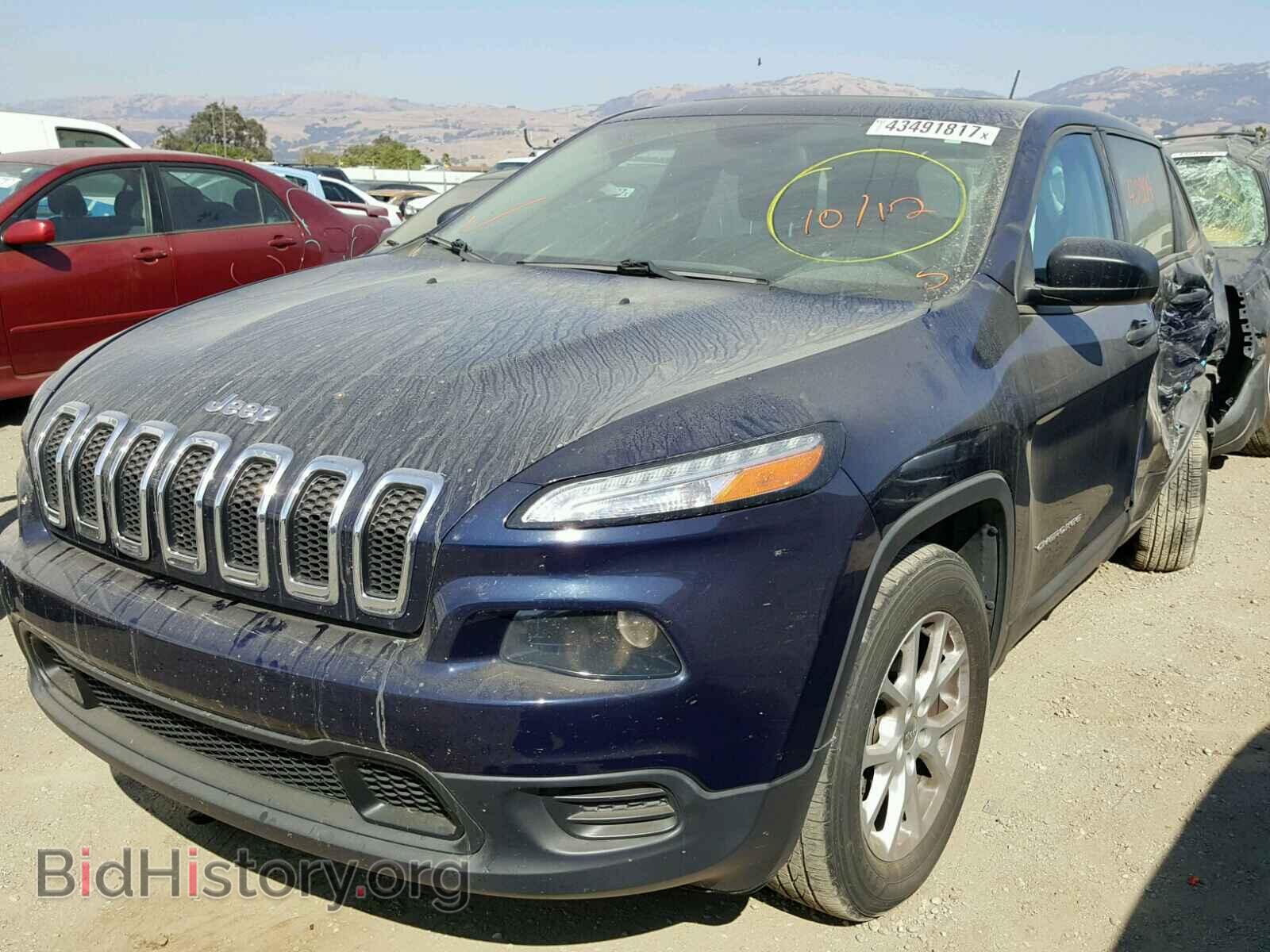 2014 JEEP CHEROKEE - VIN: 1C4PJMAB4EW144884 - Фото 2