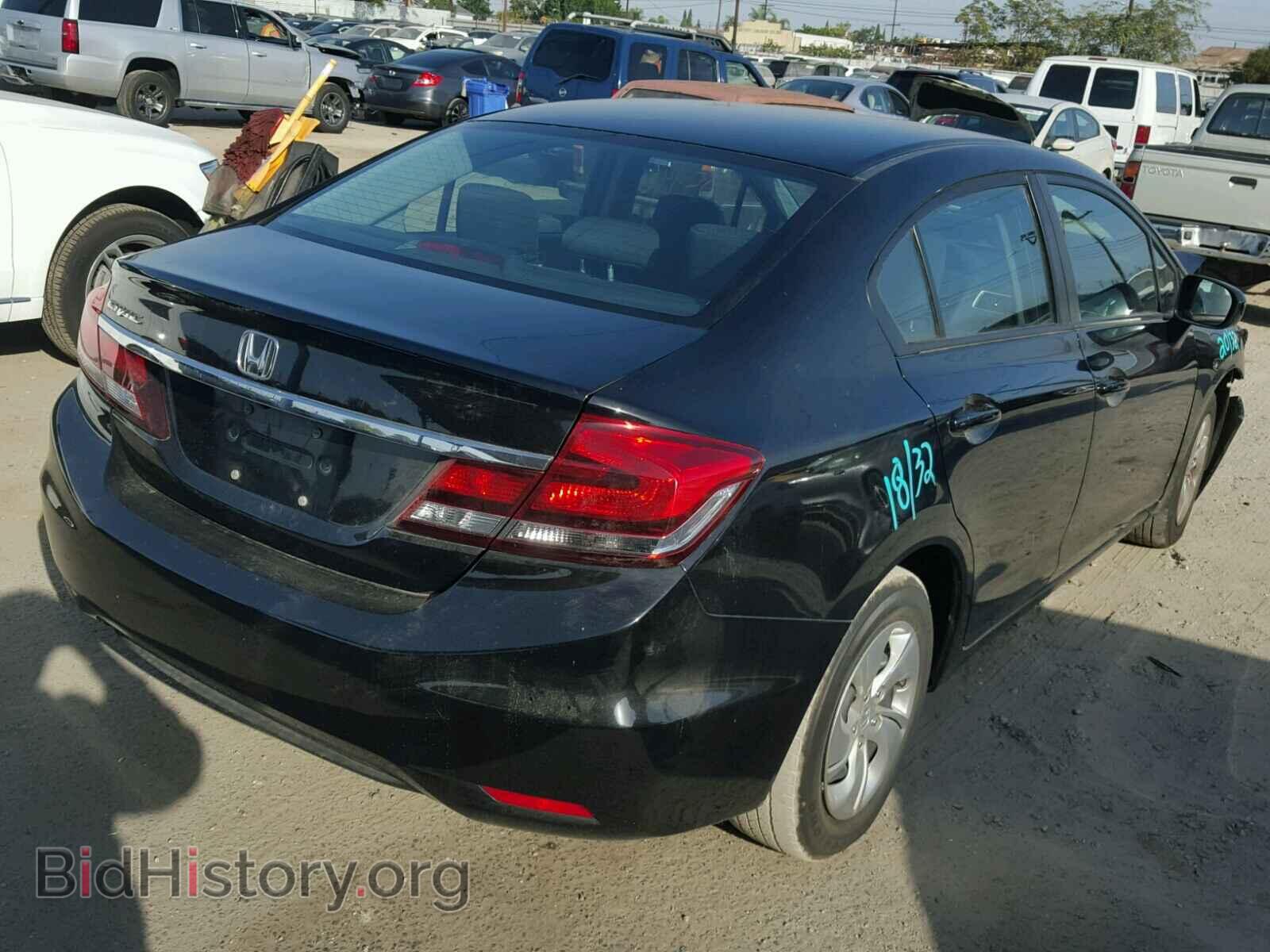 2014 HONDA CIVIC - VIN: 19XFB2F51EE235010 - Фото 4