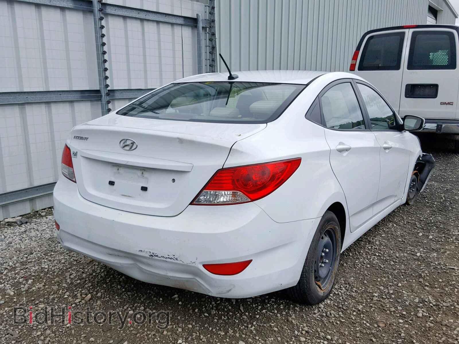 2014 HYUNDAI ACCENT - VIN: KMHCT4AEXEU674948 - Фото 4
