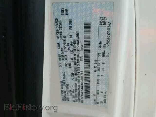 2009 FORD ECONOLINE - VIN: 1FTNE14W39DA06781 - Фото 10