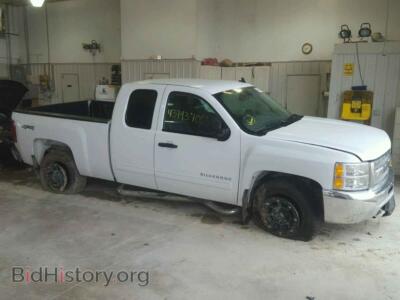2013 Chevrolet SILVERADO, white — VIN 1GCRKSE79DZ325640, Copart