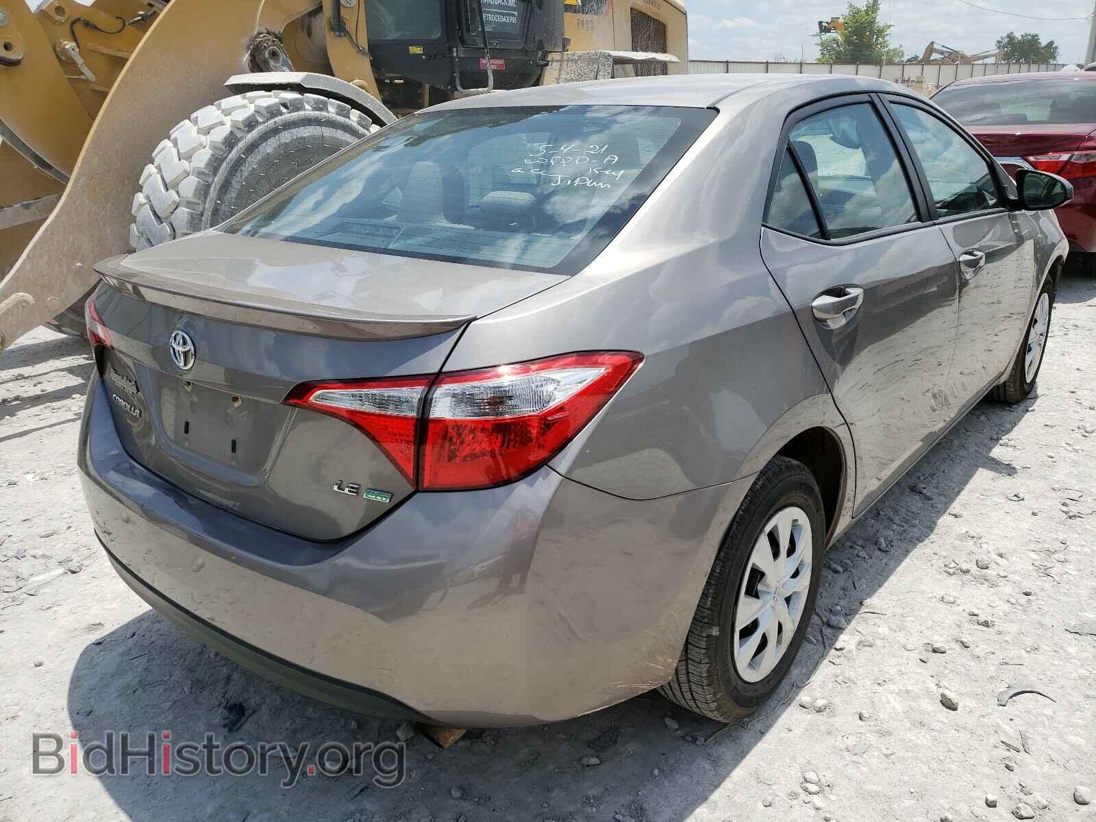 2014 TOYOTA COROLLA - VIN: 2T1BPRHEXEC185504 - Фото 4