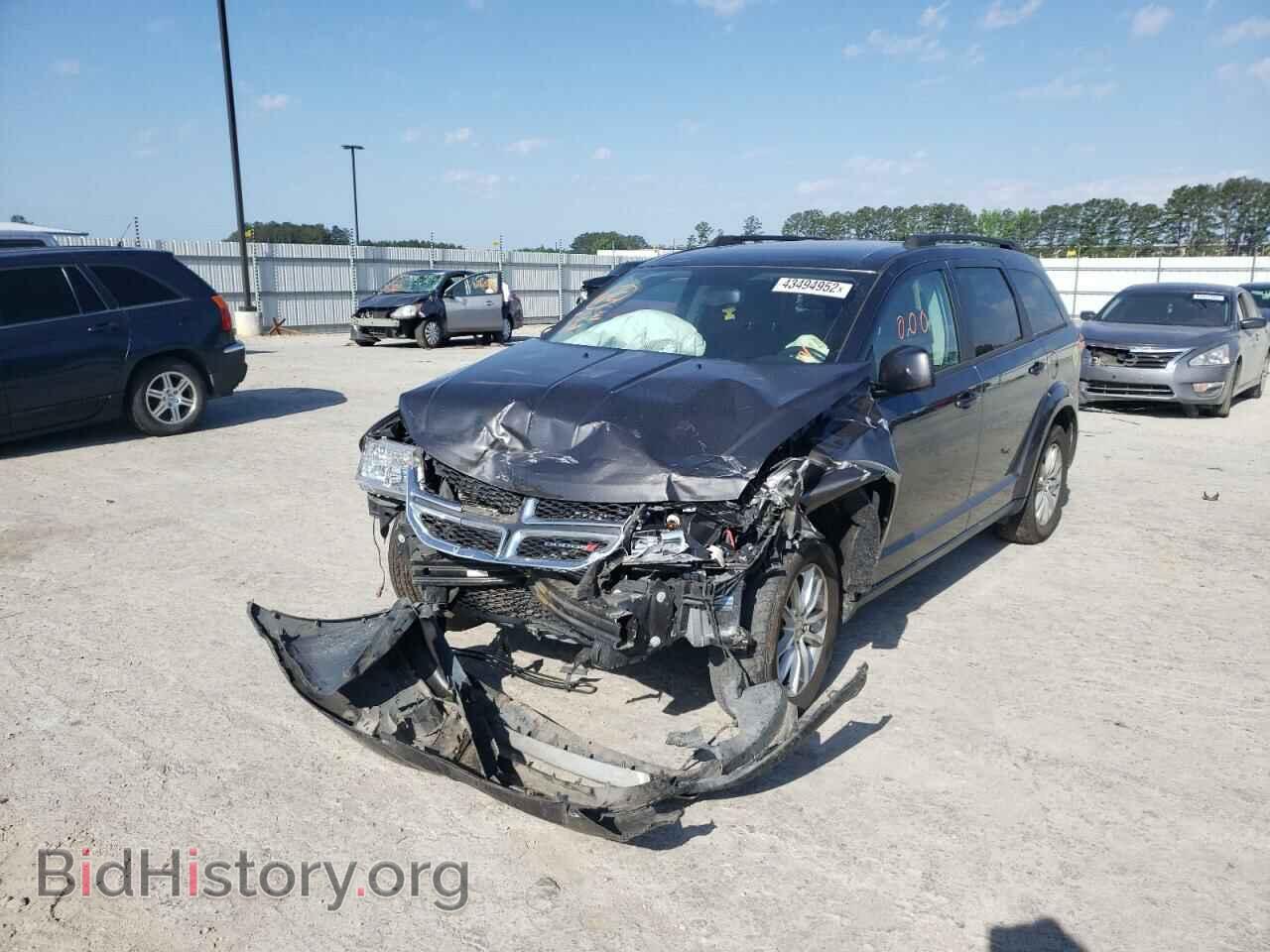 2016 DODGE JOURNEY - VIN: 3C4PDCBB9GT140077 - Фото 2
