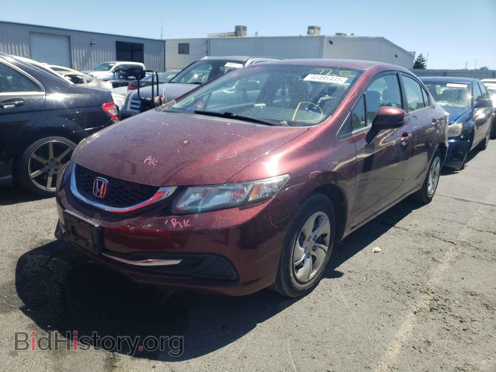 2013 HONDA CIVIC - VIN: 19XFB2F52DE273652 - Фото 2