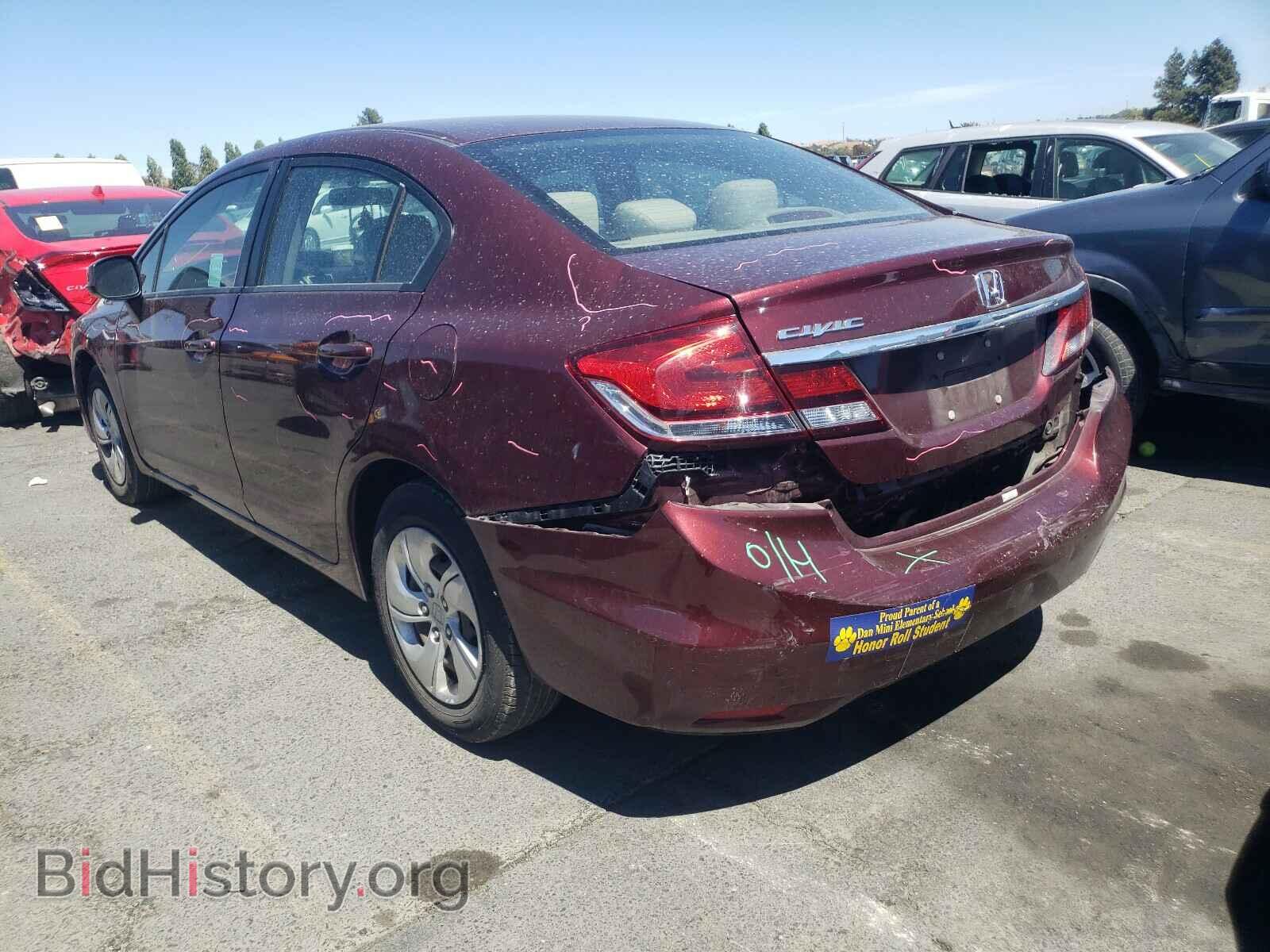2013 HONDA CIVIC - VIN: 19XFB2F52DE273652 - Фото 3