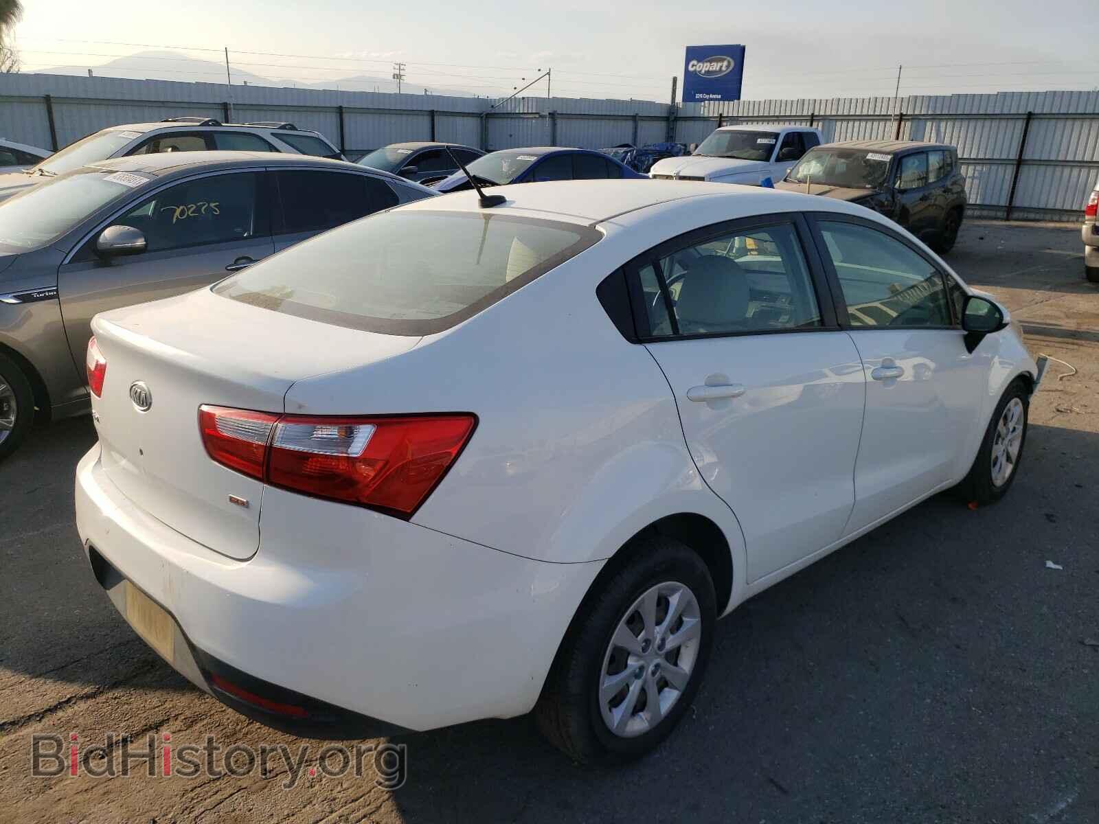 2013 KIA RIO - VIN: KNADM4A36D6099297 - Фото 4