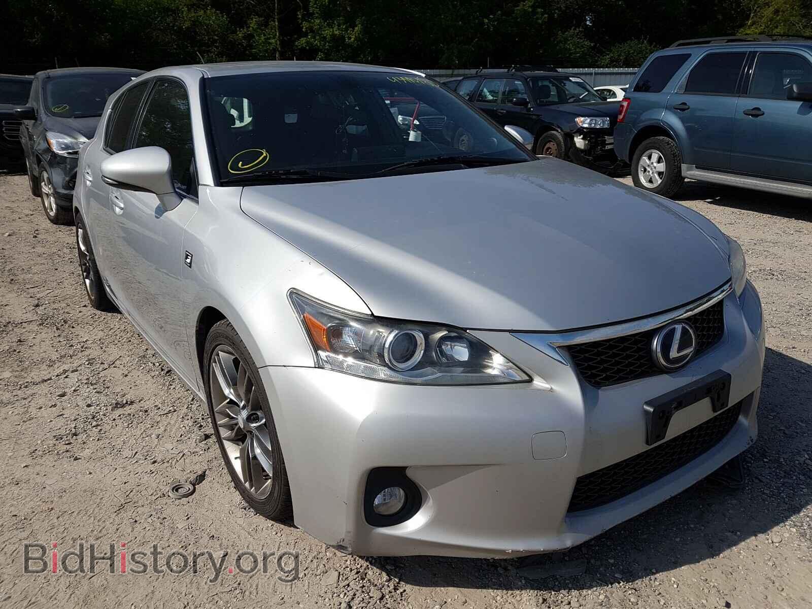 Photo JTHKD5BH4C2059721 - LEXUS CT 200 2012