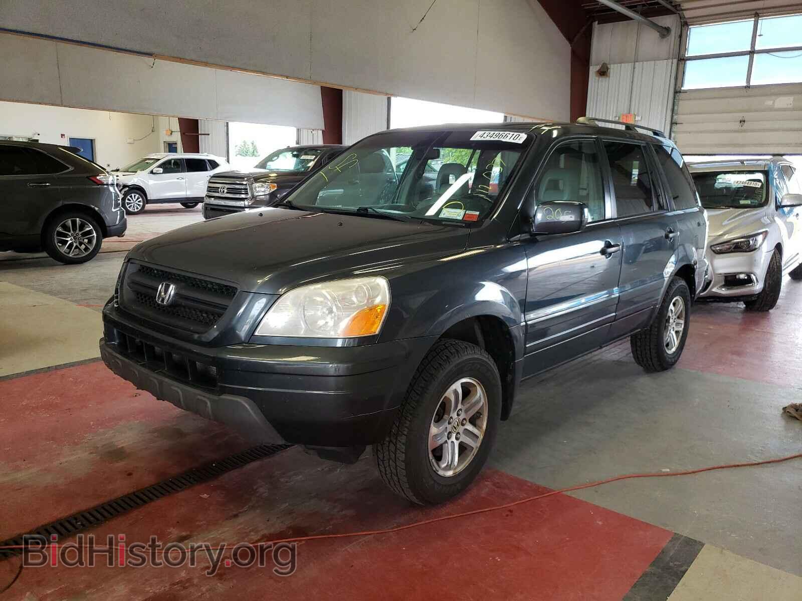 2005 HONDA PILOT - VIN: 2HKYF18505H542989 - Фото 2