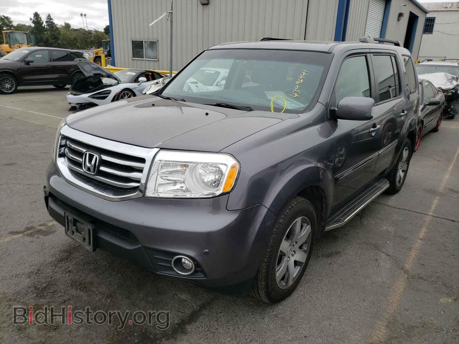 2014 HONDA PILOT - VIN: 5FNYF4H99EB003354 - Фото 2
