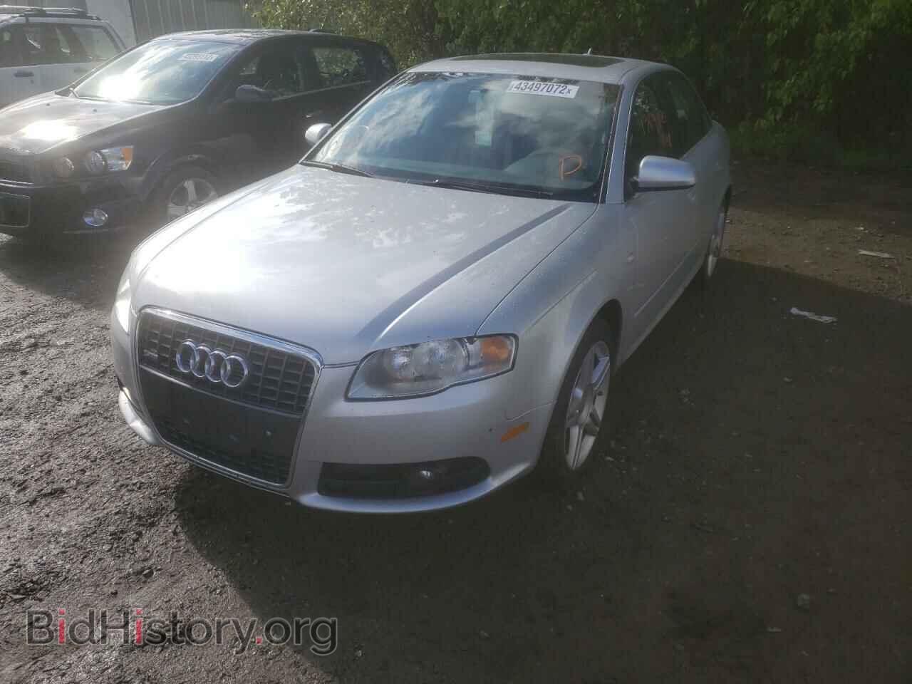 2008 AUDI A4 - VIN: WAUDF78EX8A086977 - Фото 2