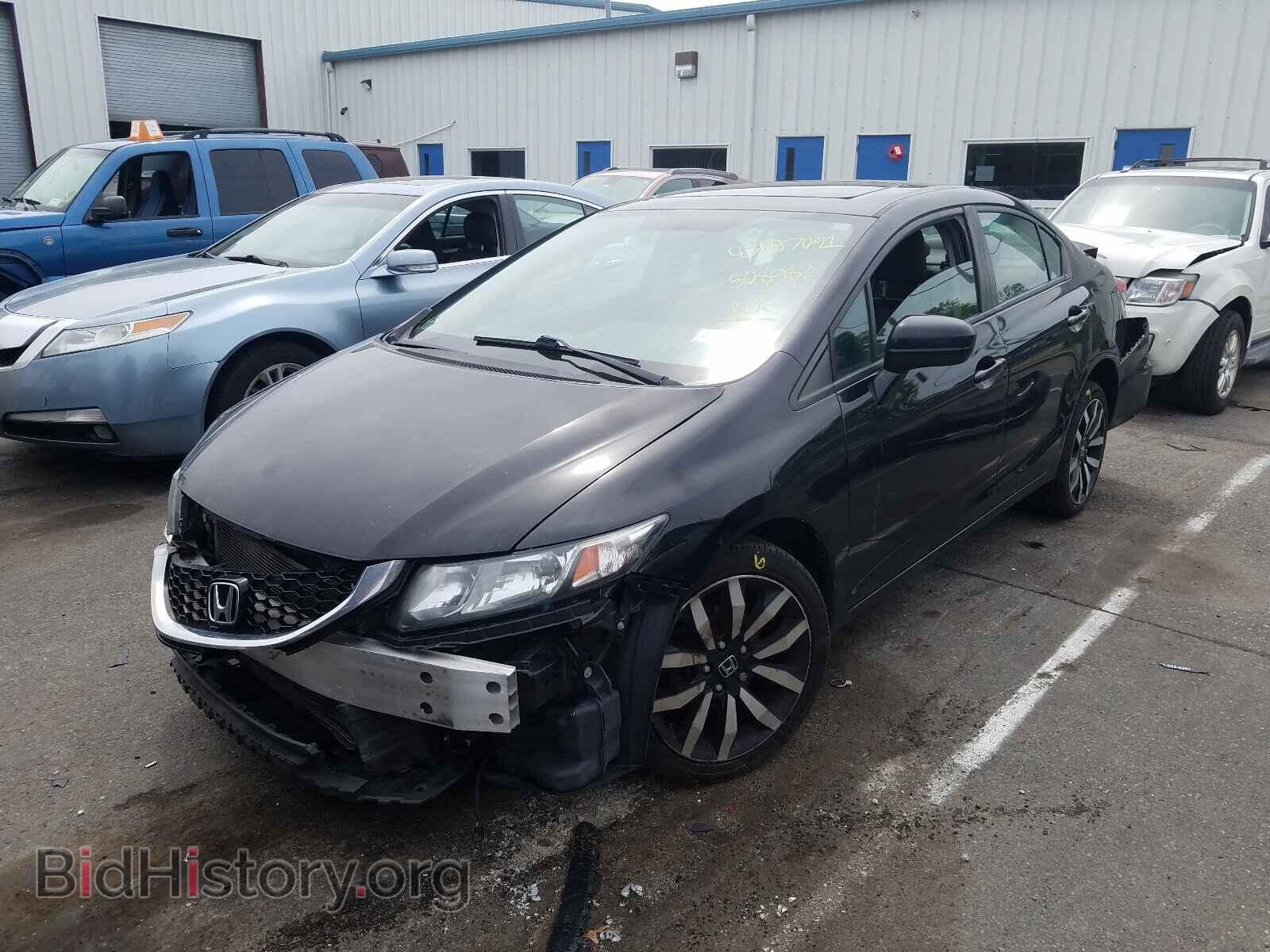 2015 HONDA CIVIC - VIN: 2HGFB2F90FH508982 - Фото 2